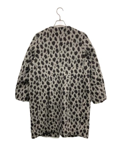 BABYLONE（バビロン）BABYLONE (バビロン) コート ブラック×グレー サイズ:SIZE 38 未使用品の古着・服飾アイテム