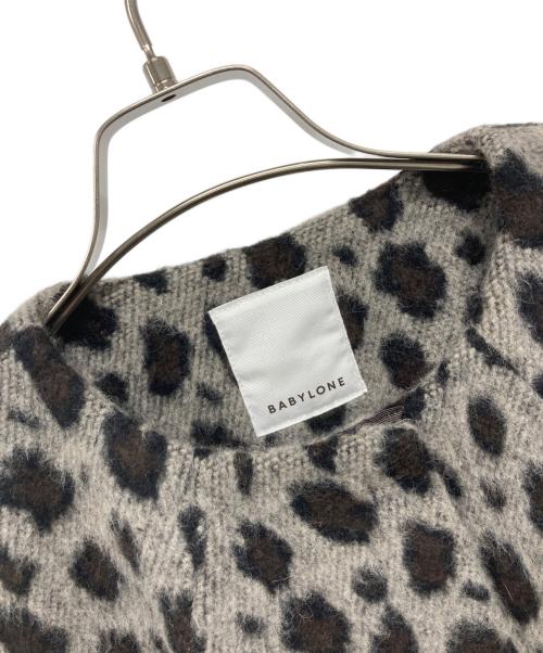 BABYLONE（バビロン）BABYLONE (バビロン) コート ブラック×グレー サイズ:SIZE 38 未使用品の古着・服飾アイテム