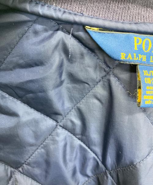 POLO RALPH LAUREN（ポロ・ラルフローレン）POLO RALPH LAUREN (ポロ・ラルフローレン) キルティングジャケット ネイビー サイズ:XLの古着・服飾アイテム