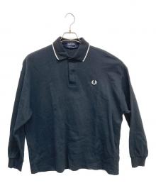 FRED PERRY（フレッドペリー）の古着「長袖ポロシャツ」｜ブラック