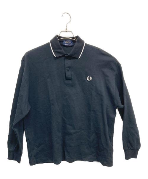 FRED PERRY（フレッドペリー）FRED PERRY (フレッドペリー) 長袖ポロシャツ ブラック サイズ:SIZE Mの古着・服飾アイテム