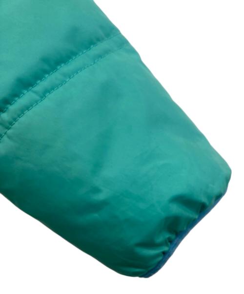 Patagonia（パタゴニア）Patagonia (パタゴニア) ベビー・リバーシブル・トリブルズ・フーディ グリーン×オレンジ サイズ:150㎝の古着・服飾アイテム