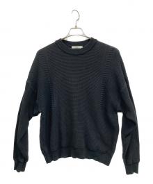 yashiki（ヤシキ）の古着「厚手ニット」｜ブラック
