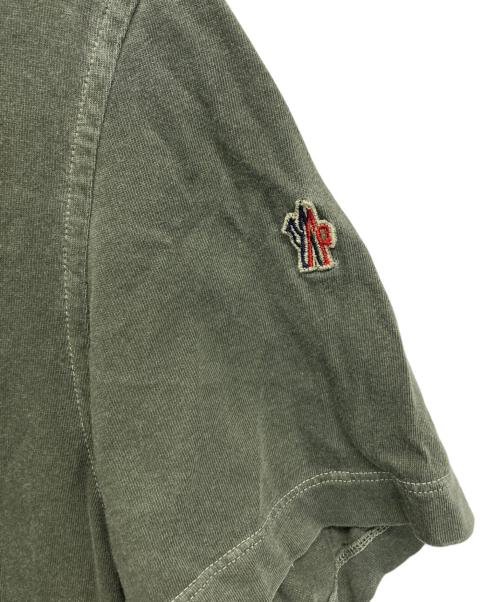 MONCLER（モンクレール）MONCLER (モンクレール) 半袖カットソー カーキ サイズ:Ｍの古着・服飾アイテム