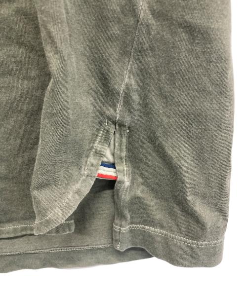 MONCLER（モンクレール）MONCLER (モンクレール) 半袖カットソー カーキ サイズ:Ｍの古着・服飾アイテム