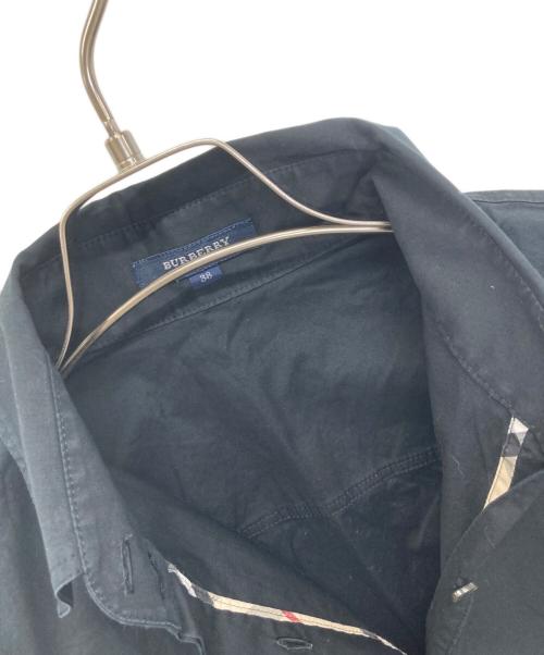 BURBERRY LONDON（バーバリーロンドン）BURBERRY LONDON (バーバリーロンドン) 長袖シャツ ブラック サイズ:XSの古着・服飾アイテム