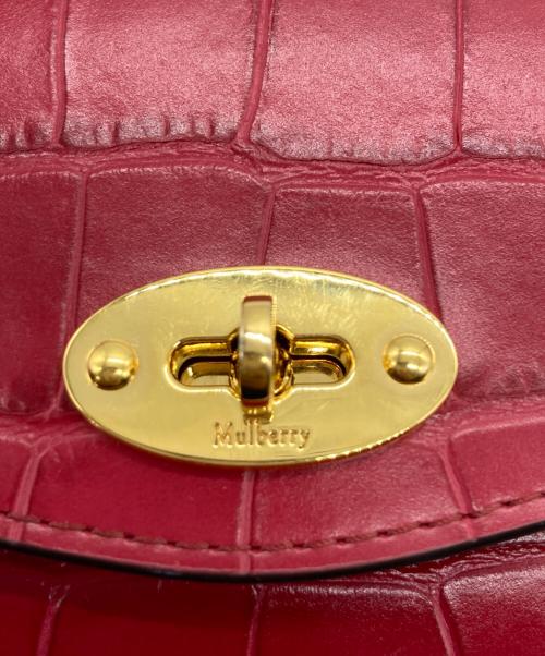 MULBERRY（マルベリー）MULBERRY (マルベリー) 2つ折り財布 レッドの古着・服飾アイテム