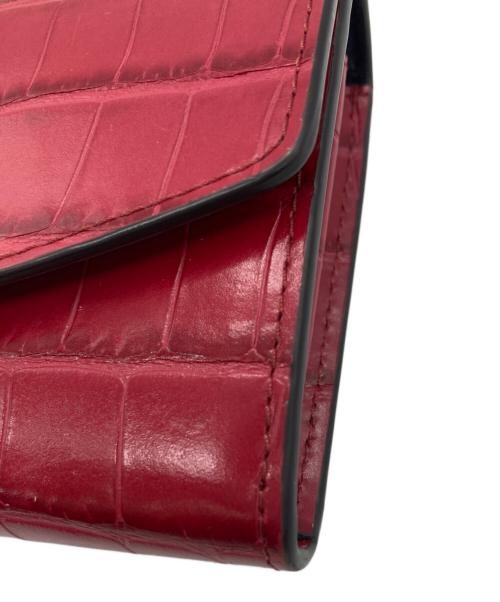 MULBERRY（マルベリー）MULBERRY (マルベリー) 2つ折り財布 レッドの古着・服飾アイテム