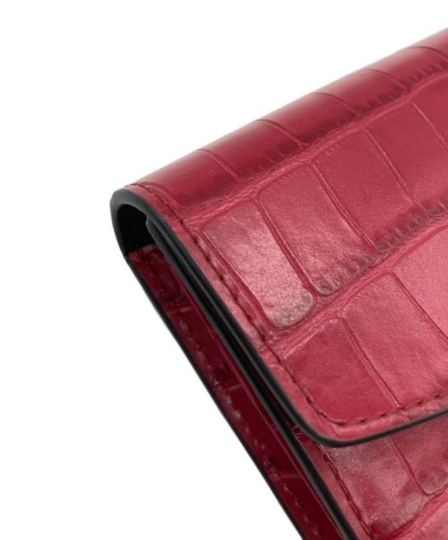 MULBERRY（マルベリー）MULBERRY (マルベリー) 2つ折り財布 レッドの古着・服飾アイテム