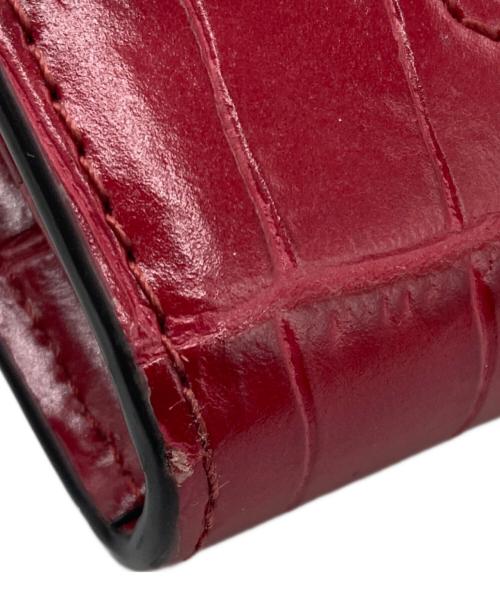 MULBERRY（マルベリー）MULBERRY (マルベリー) 2つ折り財布 レッドの古着・服飾アイテム