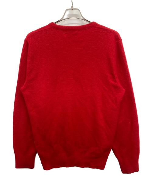 Christian Dior（クリスチャン ディオール）Christian Dior (クリスチャン ディオール) 厚手ニット レッド サイズ:Lの古着・服飾アイテム