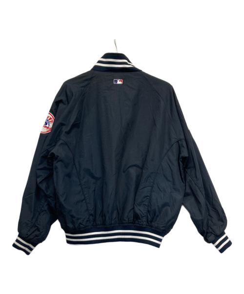 Majestic（マジェスティック）Majestic (マジェスティック) ナイロンジャケット ネイビー×ホワイト サイズ:XLの古着・服飾アイテム