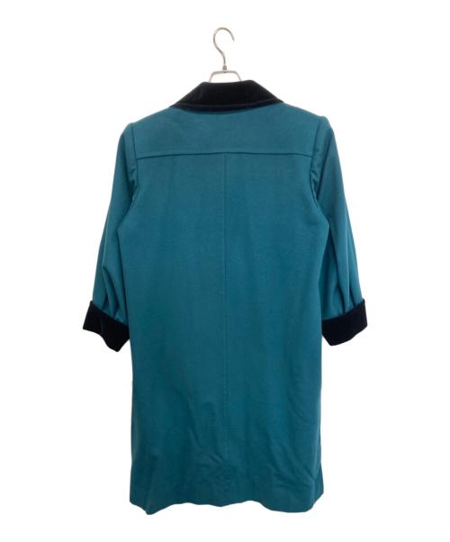 Yves Saint Laurent（イヴサンローラン）Yves Saint Laurent (イヴサンローラン) ロングコート スカイブルー サイズ:Mの古着・服飾アイテム