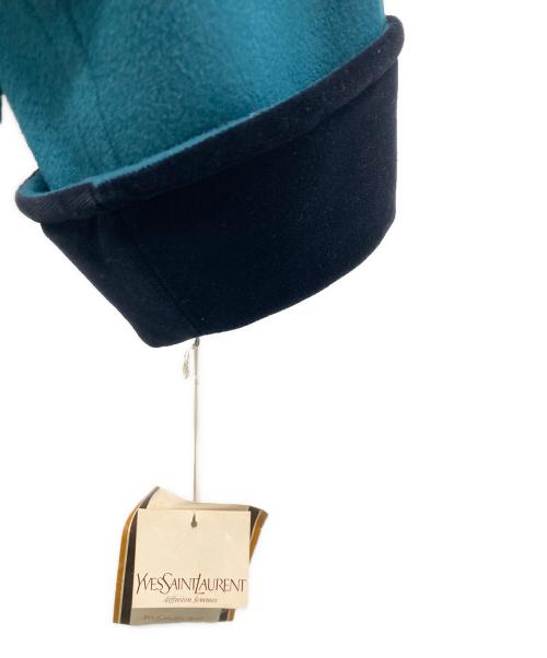 Yves Saint Laurent（イヴサンローラン）Yves Saint Laurent (イヴサンローラン) ロングコート スカイブルー サイズ:Mの古着・服飾アイテム
