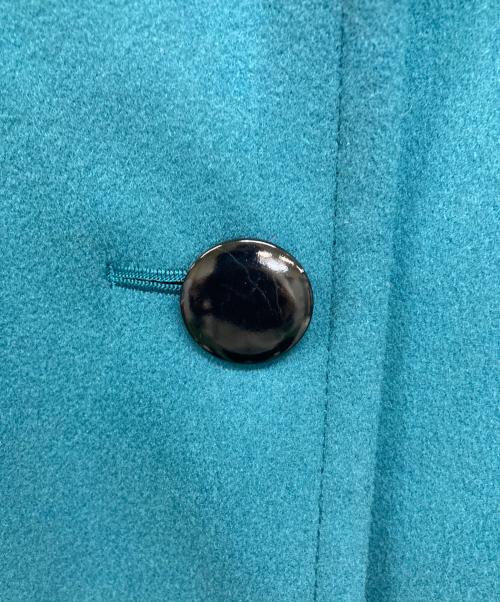 Yves Saint Laurent（イヴサンローラン）Yves Saint Laurent (イヴサンローラン) ロングコート スカイブルー サイズ:Mの古着・服飾アイテム