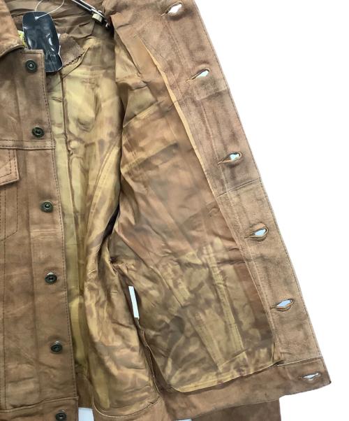 Alpenrose（アルペンローズ）Alpenrose (アルペンローズ) トラッカージャケット ブラウン サイズ:SIZE L 未使用品の古着・服飾アイテム