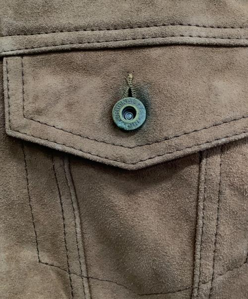 Alpenrose（アルペンローズ）Alpenrose (アルペンローズ) トラッカージャケット ブラウン サイズ:SIZE L 未使用品の古着・服飾アイテム