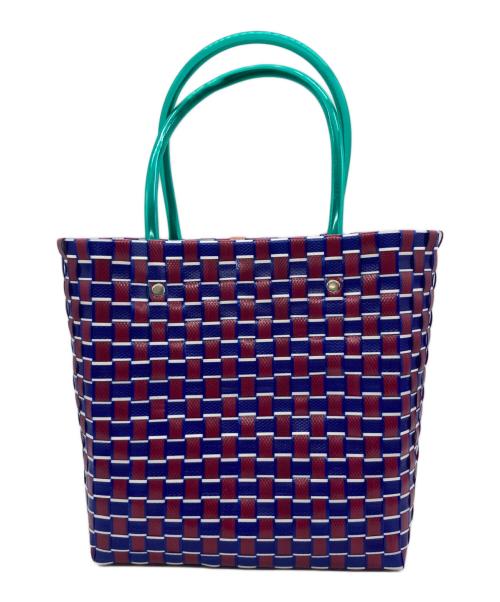 MARNI（マルニ）MARNI (マルニ) トートバッグ ブルー×レッドの古着・服飾アイテム