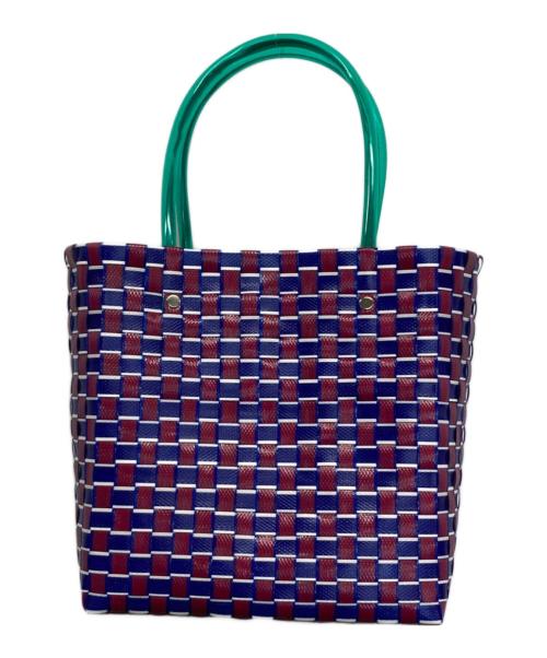 MARNI（マルニ）MARNI (マルニ) トートバッグ ブルー×レッドの古着・服飾アイテム