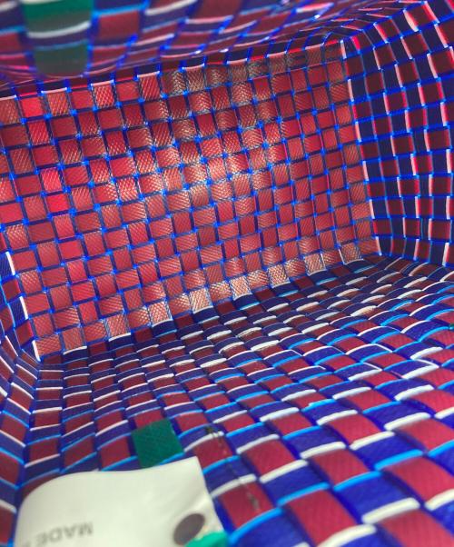 MARNI（マルニ）MARNI (マルニ) トートバッグ ブルー×レッドの古着・服飾アイテム