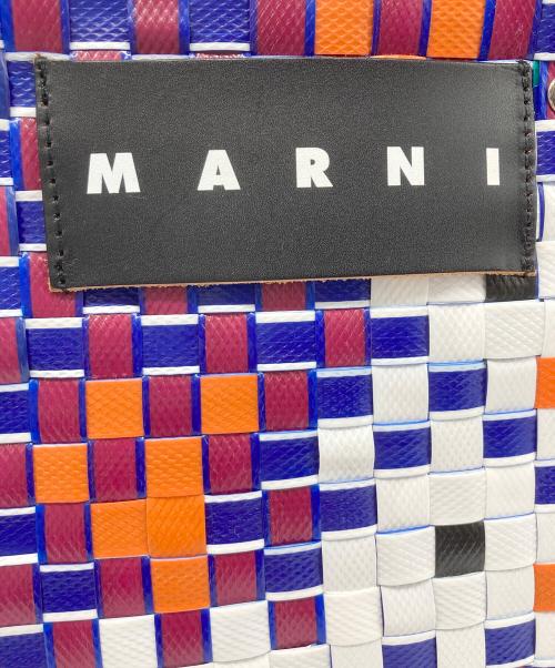 MARNI（マルニ）MARNI (マルニ) トートバッグ ブルー×レッドの古着・服飾アイテム