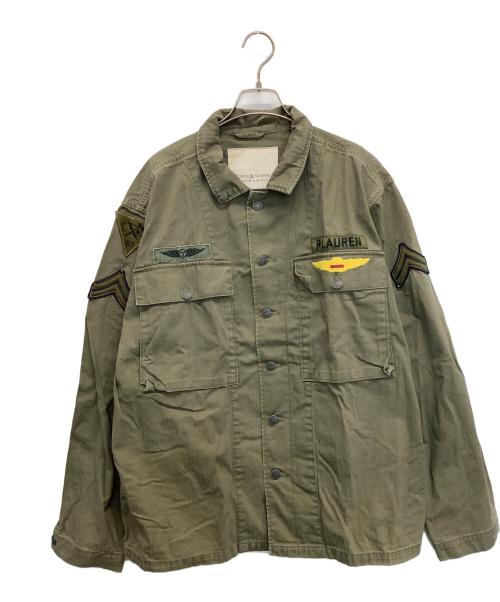 Denim & Supply Ralph Lauren（デニム＆サプライ ラルフローレン）Denim & Supply Ralph Lauren (デニム＆サプライ ラルフローレン) ミリタリージャケット カーキ サイズ:SIZE Lの古着・服飾アイテム