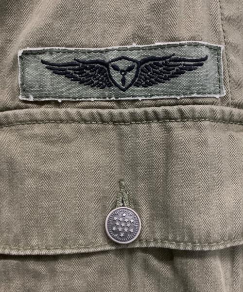 Denim & Supply Ralph Lauren（デニム＆サプライ ラルフローレン）Denim & Supply Ralph Lauren (デニム＆サプライ ラルフローレン) ミリタリージャケット カーキ サイズ:SIZE Lの古着・服飾アイテム