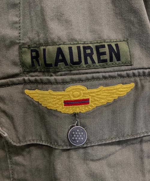 Denim & Supply Ralph Lauren（デニム＆サプライ ラルフローレン）Denim & Supply Ralph Lauren (デニム＆サプライ ラルフローレン) ミリタリージャケット カーキ サイズ:SIZE Lの古着・服飾アイテム