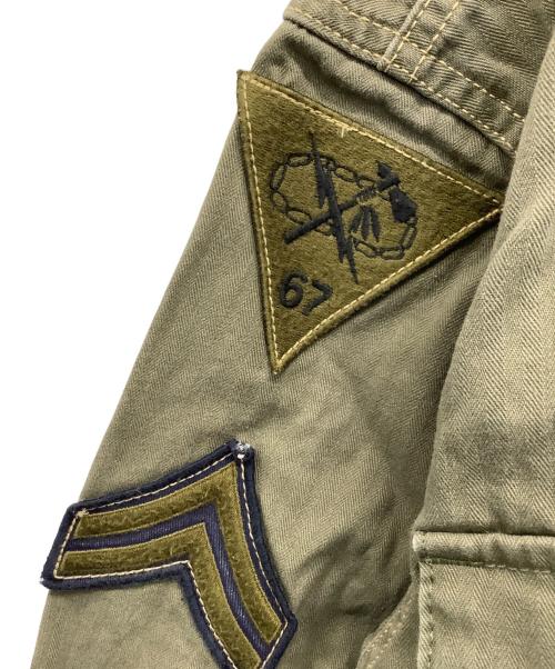 Denim & Supply Ralph Lauren（デニム＆サプライ ラルフローレン）Denim & Supply Ralph Lauren (デニム＆サプライ ラルフローレン) ミリタリージャケット カーキ サイズ:SIZE Lの古着・服飾アイテム