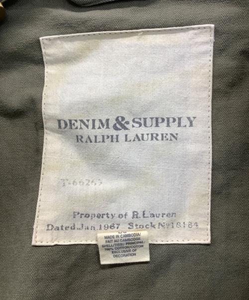 Denim & Supply Ralph Lauren（デニム＆サプライ ラルフローレン）Denim & Supply Ralph Lauren (デニム＆サプライ ラルフローレン) ミリタリージャケット カーキ サイズ:SIZE Lの古着・服飾アイテム