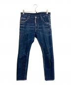 DSQUARED2ディースクエアード）の古着「デニムパンツ」｜インディゴブルー