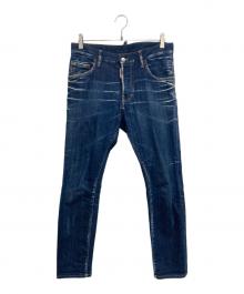 DSQUARED2（ディースクエアード）の古着「デニムパンツ」｜インディゴブルー