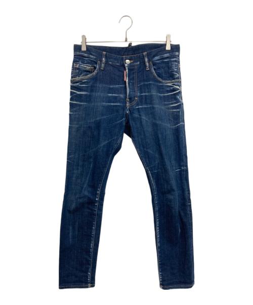 DSQUARED2（ディースクエアード）DSQUARED2 (ディースクエアード) デニムパンツ インディゴブルー サイズ:46の古着・服飾アイテム