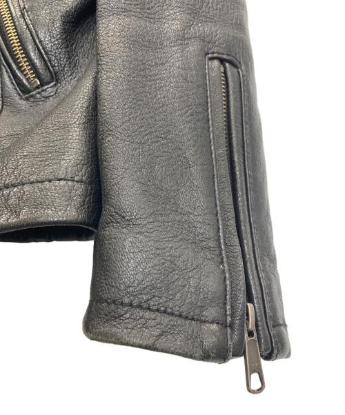 JACKROSE（ジャックローズ）JACKROSE (ジャックローズ) レザージャケット ブラック サイズ:2の古着・服飾アイテム