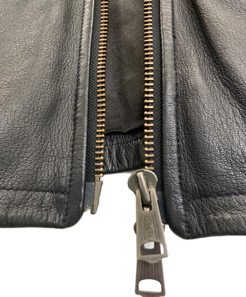 JACKROSE（ジャックローズ）JACKROSE (ジャックローズ) レザージャケット ブラック サイズ:2の古着・服飾アイテム