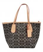 COACHコーチ）の古着「トートバッグ」｜ライトピンク×ブラウン