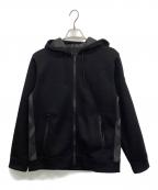 BLACK LABEL CRESTBRIDGEブラックレーベル クレストブリッジ）の古着「BLACK of BLACKs パデッドMA-1ジャケット」｜ブラック