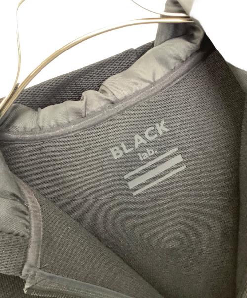 BLACK LABEL CRESTBRIDGE（ブラックレーベル クレストブリッジ）BLACK LABEL CRESTBRIDGE (ブラックレーベル クレストブリッジ) BLACK of BLACKs パデッドMA-1ジャケット ブラック サイズ:Mの古着・服飾アイテム