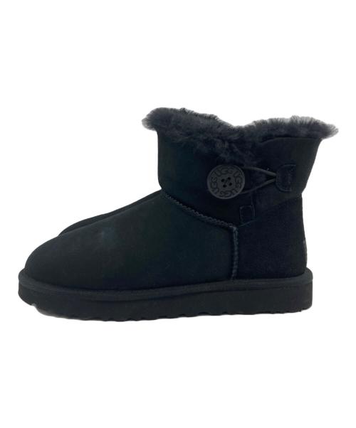 UGG（アグ）UGG (アグ) ムートンブーツ ブラック サイズ:24の古着・服飾アイテム