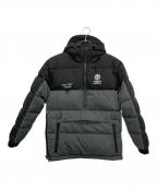 Franklin & Marshallフランクリン＆マーシャル）の古着「ダウンジャケット」｜カーキ×ブラック