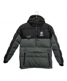 Franklin & Marshall（フランクリン＆マーシャル）の古着「ダウンジャケット」｜カーキ×ブラック