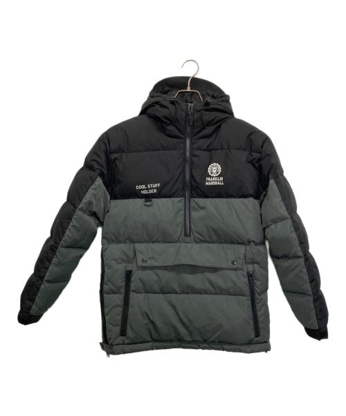 Franklin & Marshall（フランクリン＆マーシャル）Franklin & Marshall (フランクリン＆マーシャル) ダウンジャケット カーキ×ブラック サイズ:XSの古着・服飾アイテム