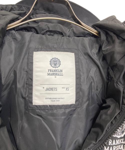 Franklin & Marshall（フランクリン＆マーシャル）Franklin & Marshall (フランクリン＆マーシャル) ダウンジャケット カーキ×ブラック サイズ:XSの古着・服飾アイテム