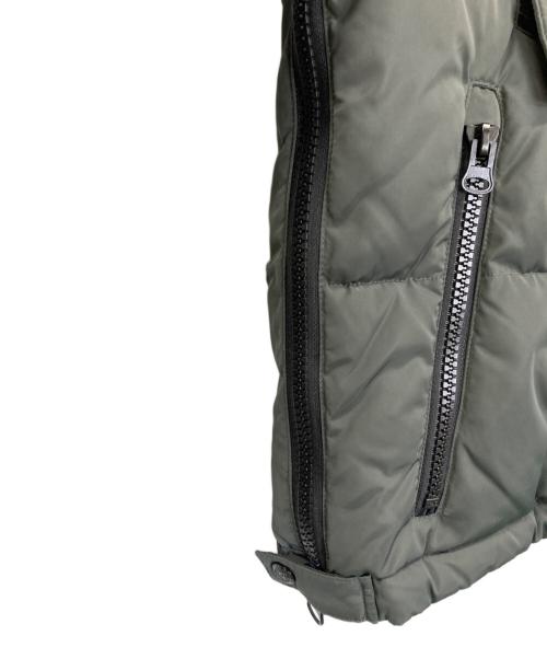 Franklin & Marshall（フランクリン＆マーシャル）Franklin & Marshall (フランクリン＆マーシャル) ダウンジャケット カーキ×ブラック サイズ:XSの古着・服飾アイテム