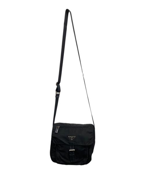 PRADA（プラダ）PRADA (プラダ) ショルダーバッグ ブラックの古着・服飾アイテム