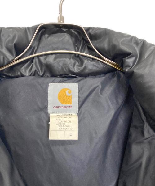 CarHartt（カーハート）CarHartt (カーハート) ダウンジャケット ブラック サイズ:Lの古着・服飾アイテム