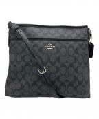 COACHコーチ）の古着「ショルダーバッグ」｜ブラック