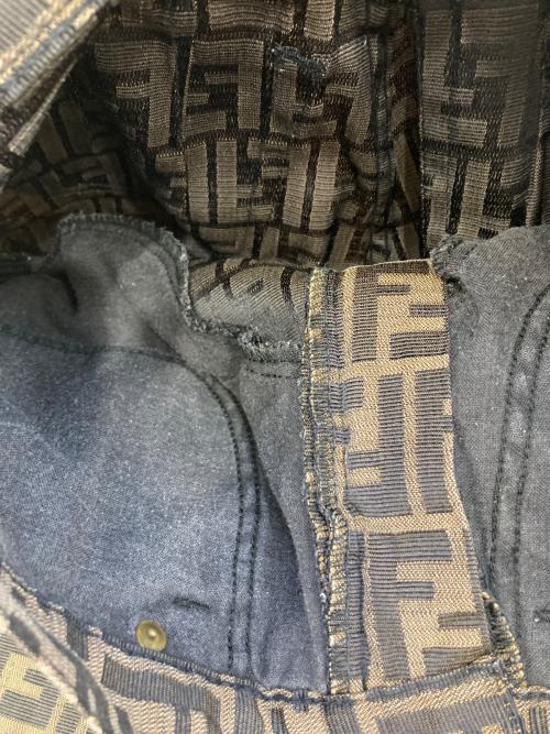 FENDI（フェンディ）FENDI (フェンディ) デニムパンツ ブラウン サイズ:SIZE W26の古着・服飾アイテム