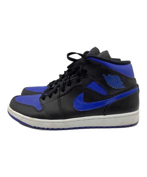 NIKE（ナイキ）NIKE (ナイキ) ミッドカットスニーカー BLACK/HYPER ROYAL-WHITE サイズ:SIZE 28.5cmの古着・服飾アイテム