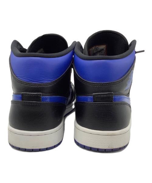 NIKE（ナイキ）NIKE (ナイキ) ミッドカットスニーカー BLACK/HYPER ROYAL-WHITE サイズ:SIZE 28.5cmの古着・服飾アイテム
